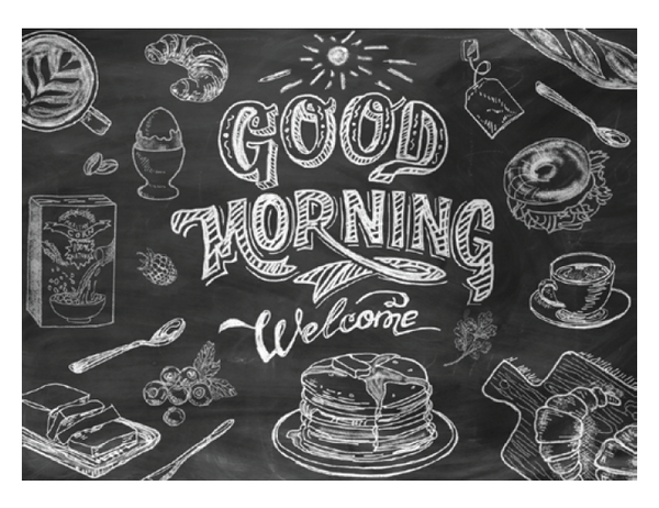Chalkboard @ Breakfast Area - artbyinteria